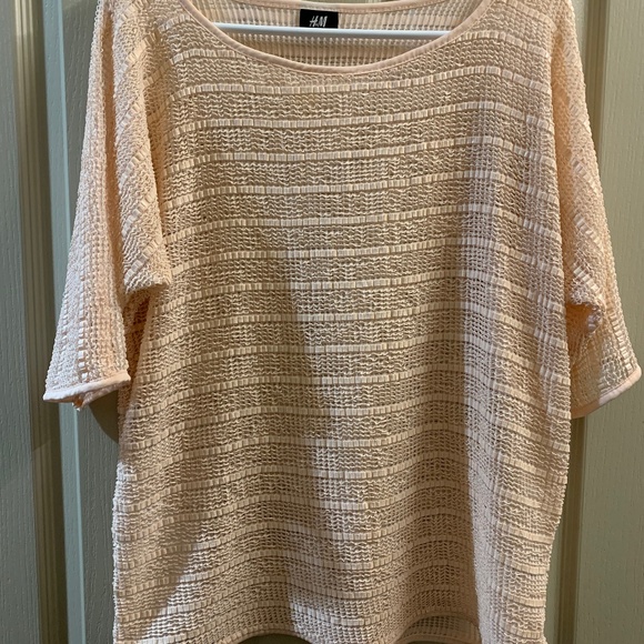 H&M Solid Colour Long Sleeve Sheer Sweater for Spring/Fall - Picture 1 of 5